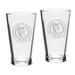 UNCG Spartans 16oz. 2-Piece Classic Pub Glass Set