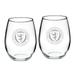 St. Olaf Oles 21oz. 2-Piece Stemless Wine Glass Set