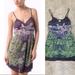 Urban Outfitters Dresses | Floral Babydoll Dress Staring At Stars Urban Outfitters Uo | Color: Green/Purple | Size: 10