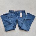 Levi's Bottoms | Girls Levi's Boot Cut Jeans Adjustable Waistband Stretch Denim Sz 16 1/2 Plus | Color: Blue | Size: 16g