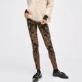 Free People Pants & Jumpsuits | Fp Byzantine Knit Sweater Leggings | Color: Black/Gold | Size: Xs