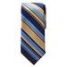 Men's Big & Tall KS Signature Classic Stripe Tie by KS Signature in Yellow Stripe Necktie