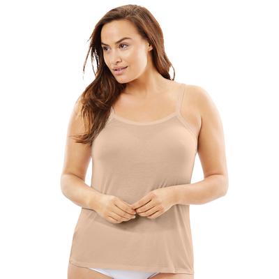 Plus Size Women's Modal Cami by Comfort Choice in Nude (Size 26/28) Full Slip