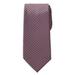 Men's Big & Tall KS Signature Extra Long Classic Geo Tie by KingSize in Dark Pink Geo Necktie