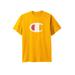 Men's Big & Tall Large Logo Tee by Champion® in Gold (Size 4XL)