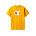 Men's Big & Tall Large Logo Tee by Champion® in Gold (Size 6XL)