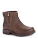 LUKEES by MUK LUKS Spike Chicago Boot - Womens 11 Brown Boot Medium