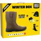 Safety Jogger - Winterbox botte de sécurité en cuir avec doublure chaude Alaska S3 src ci Marron 44