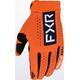 FXR Reflex Motocross Handschuhe, blau-orange, Größe S