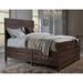 Townsend Solid Wood Storage Bed in Java