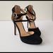 Jessica Simpson Shoes | Jessica Simpson Heels | Color: Black/Silver | Size: 7.5