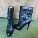 Michael Kors Shoes | Like New! Black Leather Michael Kors Heel Boots | Color: Black | Size: 9.5