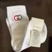 Gucci Accessories | Gucci Socks Size Medium Authentic Nwt | Color: Tan/Gray | Size: Medium