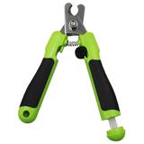 'Clip N' File' Green 2-in-1 Grooming Pet Nail Clipper with Built-in Concealed Filer, 5.95 IN