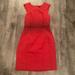 J. Crew Dresses | J Crew Optic Dot Shift Midi Dress Size 2 | Color: Black/Red | Size: 2