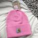 Carhartt Accessories | Kids Pink New Carhartt Watch Hat Cap Beanie | Color: Pink/White | Size: Osg
