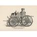 Buyenlarge 'Fifth Size Single Steam Fire Engine: Short Frames' Graphic Art Paper in Gray | 24 H x 36 W x 1.5 D in | Wayfair 0-587-06877-9C2436