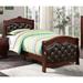 Harward Panel Standard Bed by Viv + Rae™ Upholstered in Brown | 49 H x 54 W x 75 D in | Wayfair 29CB8A23FF6341649ABD081E7EBE99ED