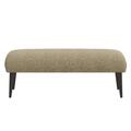 Corrigan Studio® Bench Polyester/Upholstered in Brown | 21 H x 50 W x 20 D in | Wayfair 7890215A24104928BE46A6C9CC8F61B4