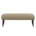 Corrigan Studio® Bench Polyester/Upholstered in Brown | 21 H x 50 W x 20 D in | Wayfair 7890215A24104928BE46A6C9CC8F61B4