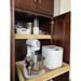 Longshore Tides Hannibal Pull Out Cabinet Organizer Shelves Wood in Brown | 3 H x 29 W x 21 D in | Wayfair 8B28F3184D924C18936158BF774C89AF