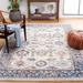 Blue/Brown 53 x 0.79 in Area Rug - Langley Street® Gumm Oriental Blue/White/Brown Area Rug Polypropylene | 53 W x 0.79 D in | Wayfair