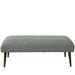 Corrigan Studio® Bench Polyester/Upholstered in Brown | 21 H x 50 W x 20 D in | Wayfair E4F202B41B6A43C291F2E522452E13B0