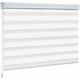 Store enrouleur Mini Day & Night Avec cassette en aluminium Blanc 60 x 150 cm - Blanc