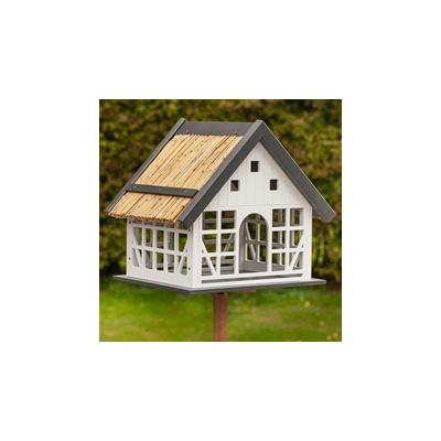VOSS.garden "Lindau" - großes Vogelhaus im Fachwerkstil, inkl. Ständer Image