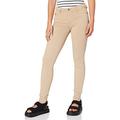 7 For All Mankind Damen Hw Skinny Colored Slim Illusion With Raw Cut Sandcastle Hose, Beige, 27W 30L EU