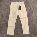 Levi's Jeans | Levi's Wedgie Straight Leg Women's Jeans White Distressed Denim Jeans Nwt | Color: White | Size: Various