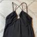 Zara Dresses | Long Black Dress With Slit In Back | Color: Black | Size: S