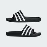 Adidas Shoes | Adidas Adilette Aqua Slide Slipper Training Black 10 Sandals Mens | Color: Black/White | Size: Various