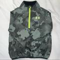 Under Armour Jackets & Coats | Boys Under Armour Reversible Fleece Jacket | Color: Black/Green | Size: Sb