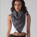 Lululemon Athletica Accessories | Lululemon Black And Grey Striped Vinyasa | Color: Black/Gray | Size: Os