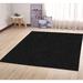 Black 84 x 84 x 0.5 in Area Rug - Eider & Ivory™ Broadway Collection Favourite Indoor Outdoor Area Rugs | 84 H x 84 W x 0.5 D in | Wayfair