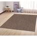 Brown 60 x 60 x 0.5 in Area Rug - Eider & Ivory™ Ambiant Indoor Outdoor Commercial Area Rugs Polypropylene | 60 H x 60 W x 0.5 D in | Wayfair