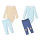 4-teiliges Baby-Set aus Bio-Baumwolle