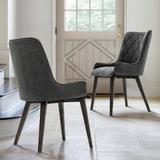 Alana Upholstered Slope Arm Dining Chairs - Set of 2