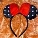 Disney Accessories | Disney Minnie Ears Headband | Color: Black/Red | Size: Osg