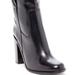 Kate Spade Shoes | Kate Spade Black Leather Baise Block Heel Boots/Bootie Made In Italy | Color: Black | Size: 9