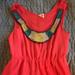 Anthropologie Tops | Anthropologie Edme & Esyltte Layered Beaded Top Size 4 | Color: Orange/Red | Size: 4
