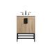 24 inch single bathroom vanity in mango wood - Elegant Lighting VF48824MW