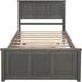 Red Barrel Studio® Karpeta Twin Platform Bed Wood in Gray | 41.3 H x 42.7 W x 79.92 D in | Wayfair 60B802D6FB584DCCA23FE3A6FC868864