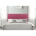 Latitude Run® Panel Headboard Upholstered/Wood & Upholstered/Linen in Pink | 52 H x 80 W x 3 D in | Wayfair 5D703080F14B41FBB656115FA8CB3875
