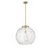 Innovations Lighting Bruno Marashlian Athens Water Glass 17 Inch Large Pendant - 221-1S-BB-G1215-18