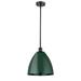 Innovations Lighting Bruno Marashlian Plymouth Dome 12 Inch Mini Pendant - 516-1S-BB-MBD-12-RD-LED