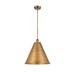 Innovations Lighting Bruno Marashlian Ballston Cone 16 Inch Large Pendant - 516-1S-PC-MBC-16-PC