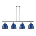 Innovations Lighting Bruno Marashlian Plymouth Dome 48 Inch 4 Light Linear Suspension Light - 516-4I-SN-MBD-9-RD