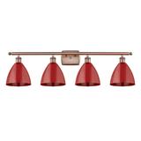 Innovations Lighting Bruno Marashlian Plymouth Dome 37 Inch 4 Light Bath Vanity Light - 516-4W-SG-MBD-75-BL